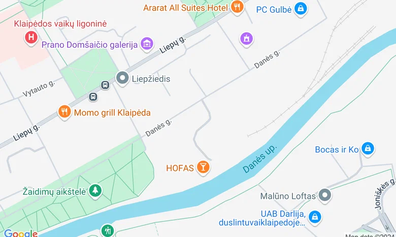 Klaipėdos energija žemėlapis