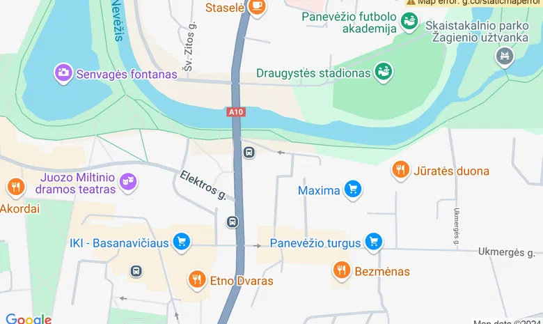 Sporto ir sveikatingumo klubas „Ir tau“ žemėlapis