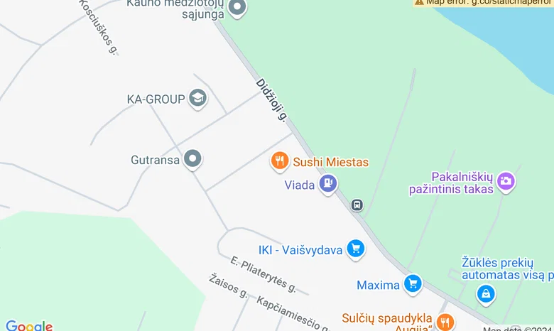 Fizinės Kultūros Centras žemėlapis