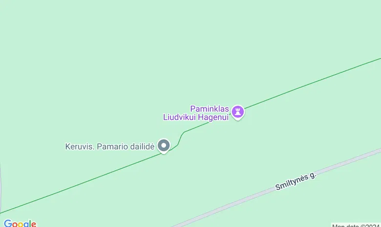 Naujoji Perkėla žemėlapis