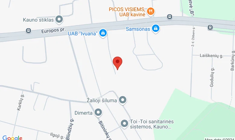 Europos pr. 46 žemėlapis
