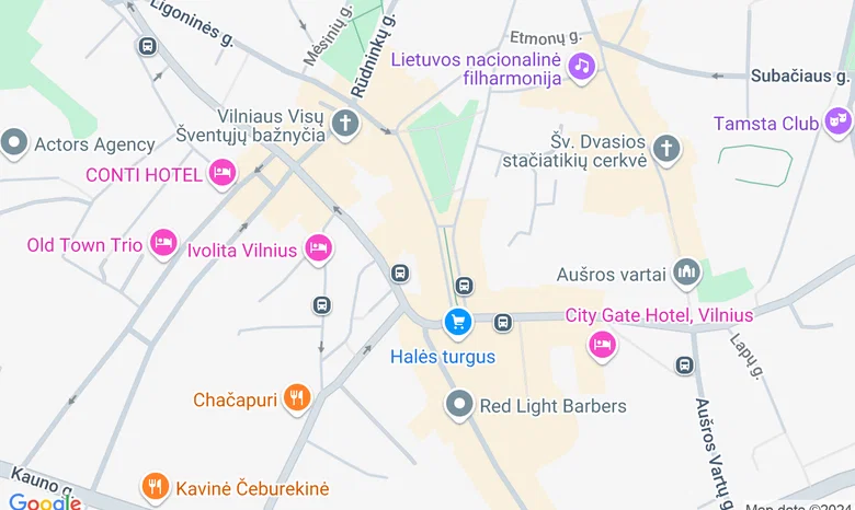Galerija „Medūza“ žemėlapis