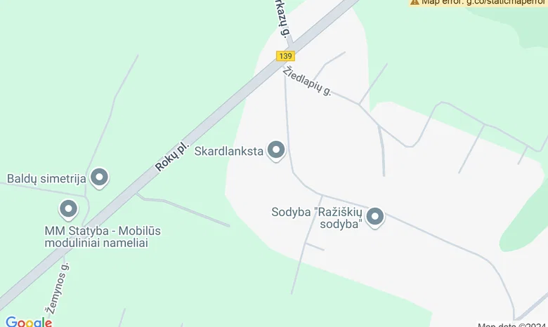 Sodyba Stibi žemėlapis