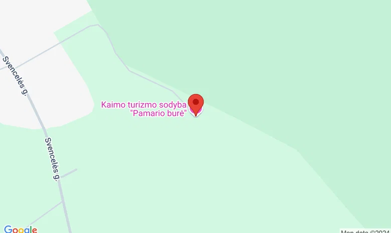 Kaimo Turizmo sodyba "Pamario burė" žemėlapis