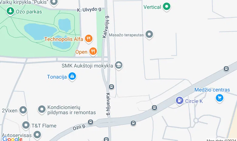 SMK - Socialinių mokslų kolegija  žemėlapis