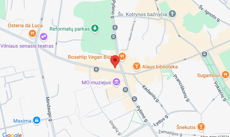  galerija Meno Niša  žemėlapis