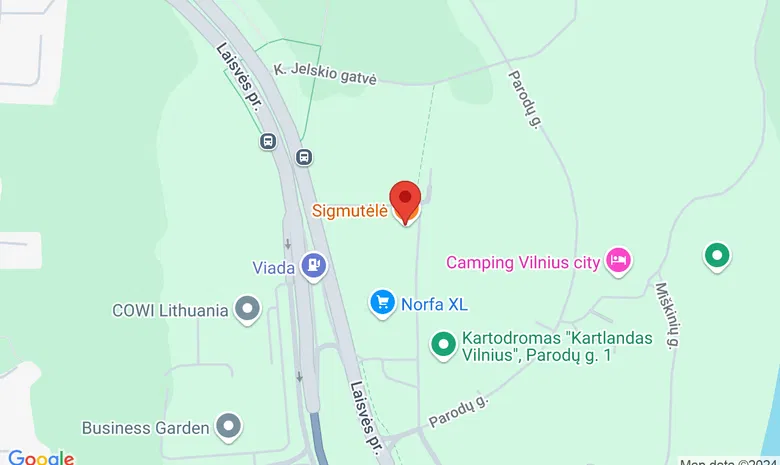 kavinėje SIGMUTĖLĖ, Laisvės pr. 3 žemėlapis