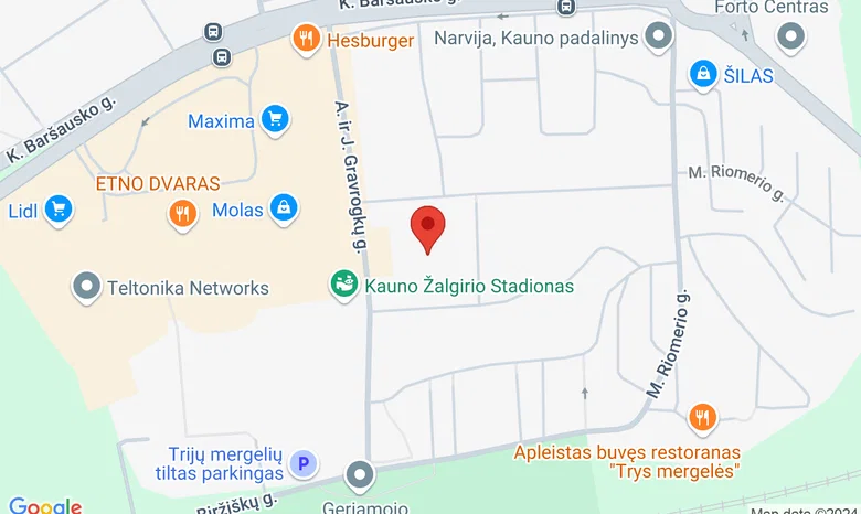 Kauno „Nemuno“ mokykla-daugiafunkcinis centras žemėlapis