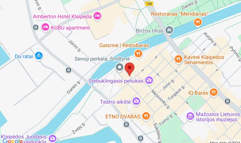 Jogos ir laisvalaikio studija "BŪKIME KARTU" žemėlapis