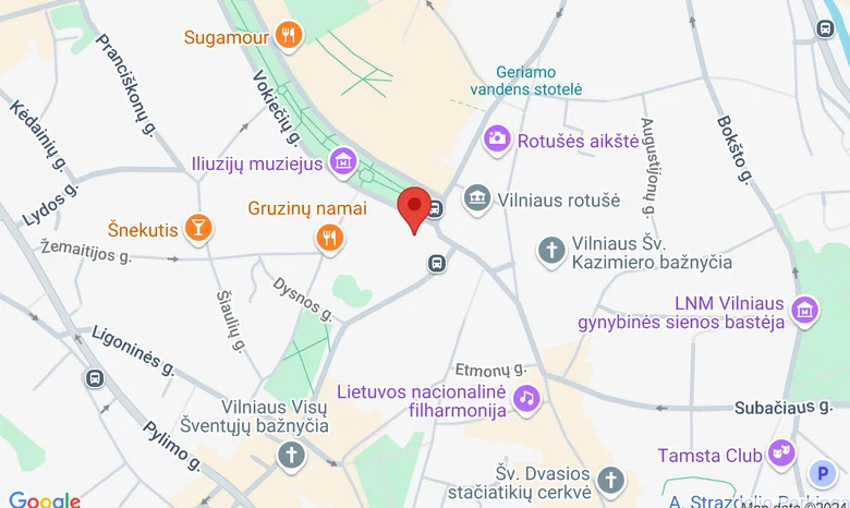 Dailininkų Sąjungos Galerija žemėlapis