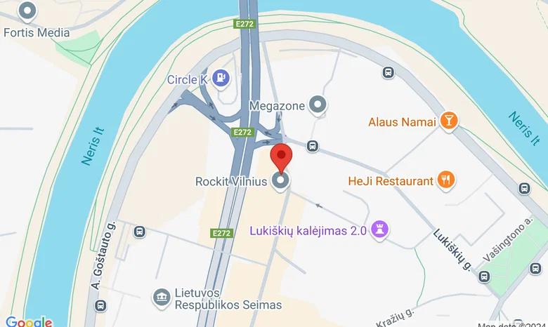 BC VERTAS, Gynėjų 16 žemėlapis