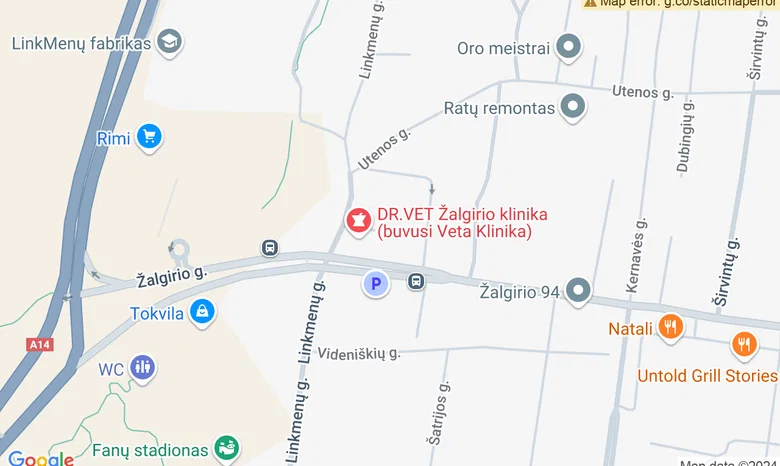 Verslo centras 135 žemėlapis