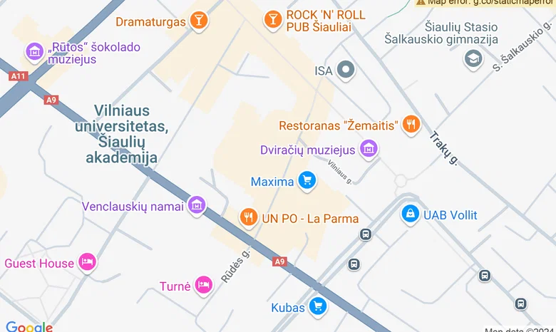 Studija “Deimantinis lotosas” žemėlapis