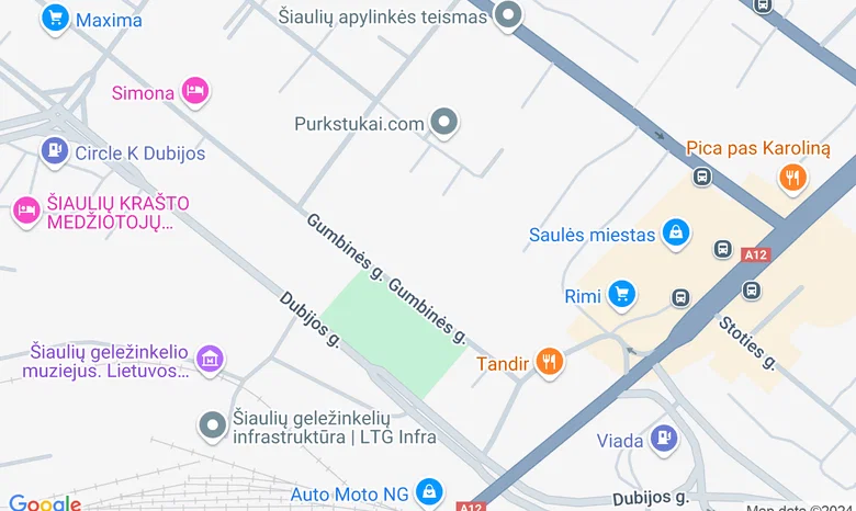 Šiaulių jaunųjų technikų centras  žemėlapis