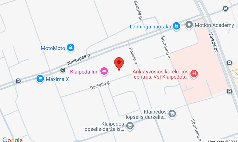 Dvasinės pagalbos jaunimui centras žemėlapis