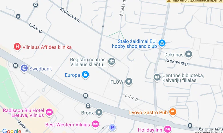 KALBA karjeros centras žemėlapis