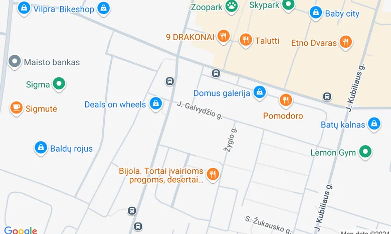 VšĮ Šiaurės miestelio technologijų parkas žemėlapis