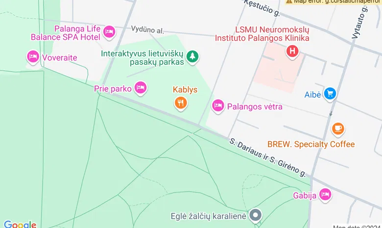 Parodų paviljonas „Kupeta“ žemėlapis