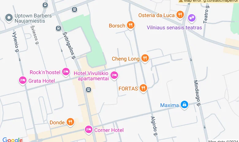 Prieraišiosios tėvystės centras žemėlapis