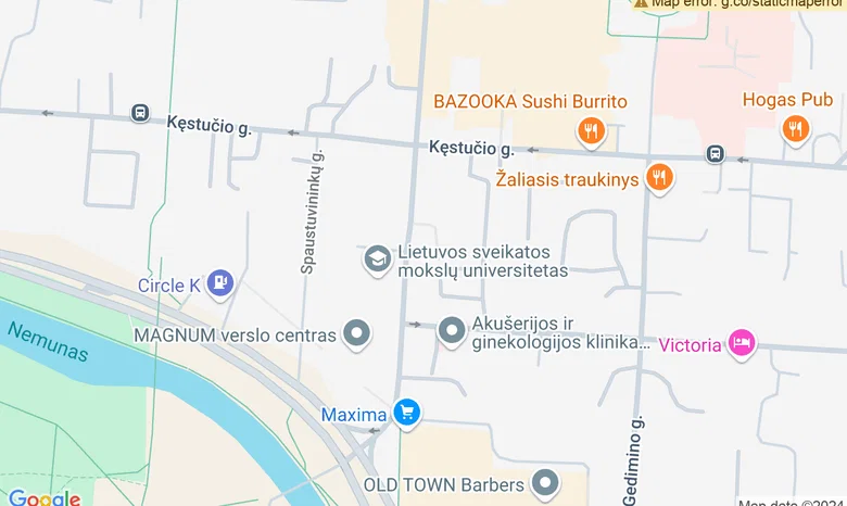 Studija Oya žemėlapis