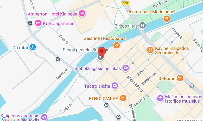 Memelio Katpėdėlė žemėlapis