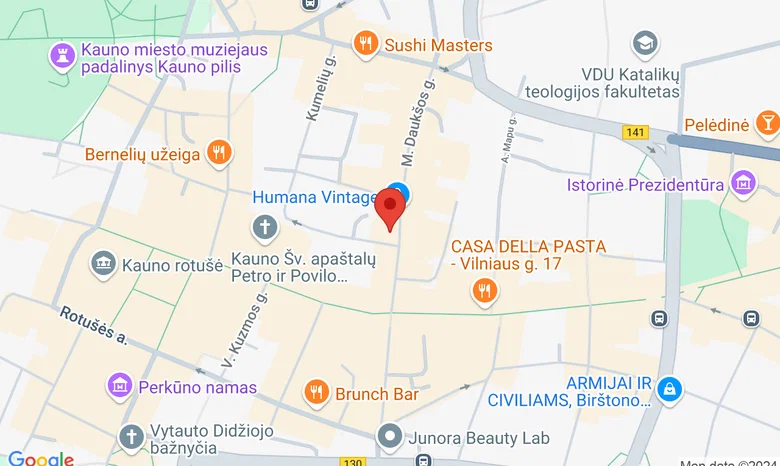 HOP DOC gastropub žemėlapis