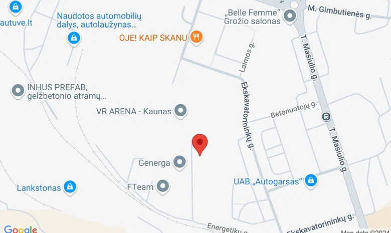 "Myliu siūti" Kauno studija (Energetikų g. 15, Kaunas) žemėlapis