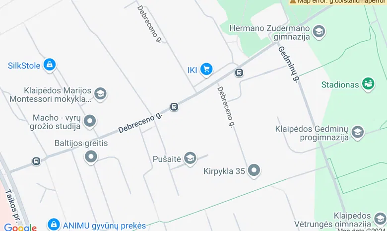 Pedagoginė ir psichologinė tarnyba žemėlapis