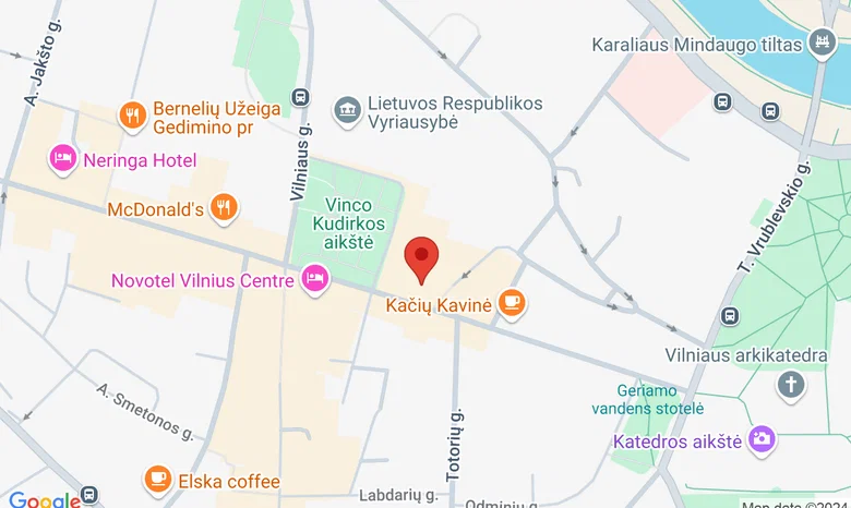Gedimino 9, Gan Bei city žemėlapis