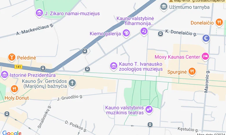 Raudona ZOOna žemėlapis