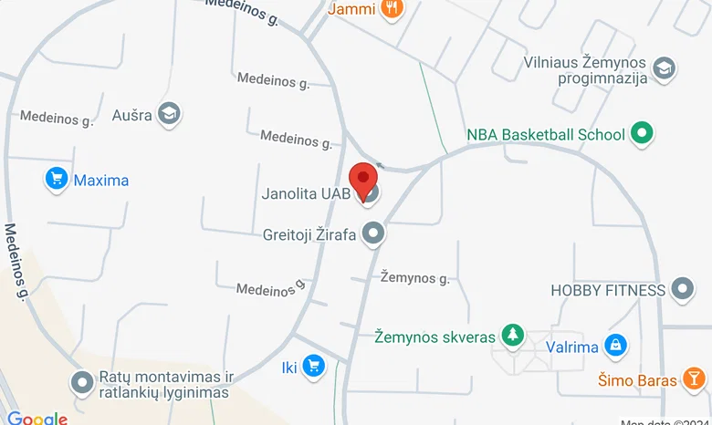 Studija Mannaz žemėlapis