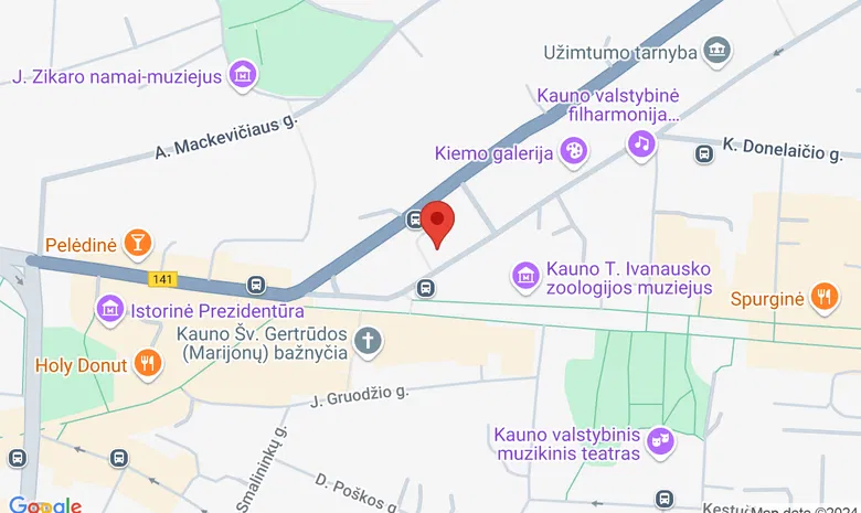 Mokslo kavinė žemėlapis
