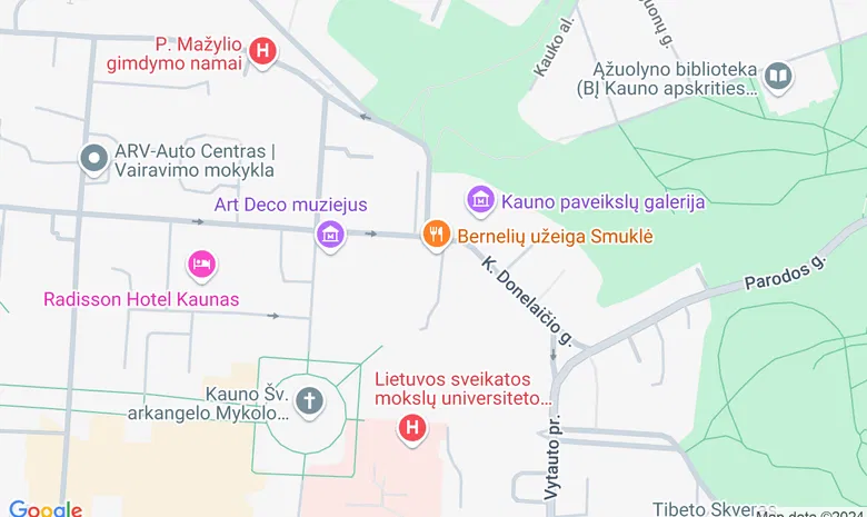 „Bernelių užeiga“ Centre žemėlapis