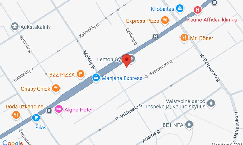 Sveiko stuburo mokykla žemėlapis