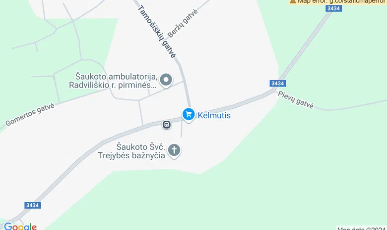 Kaimo turizmo sodyba "Gomerta" žemėlapis