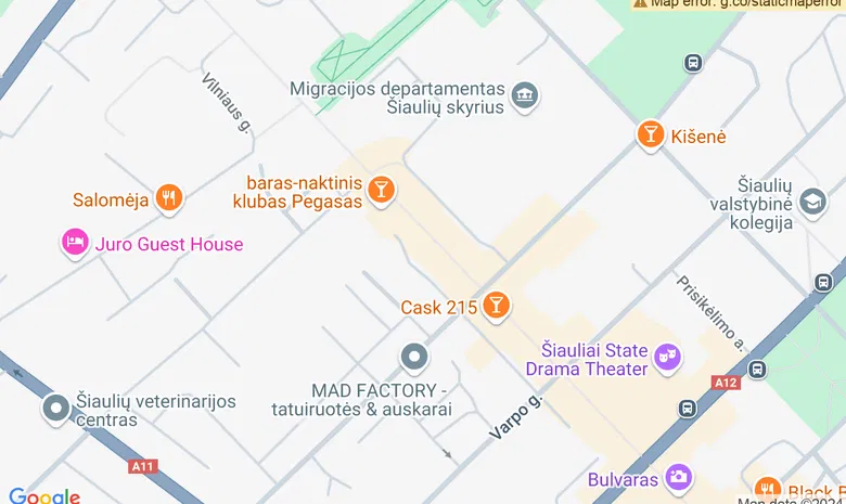 Dekoravimo studija MENOJA žemėlapis