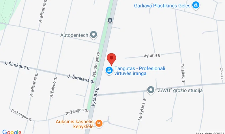 “Menų virtuvėlė” žemėlapis
