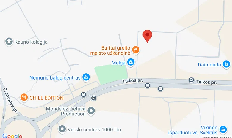 Kauno technikos profesinio mokymo centras žemėlapis