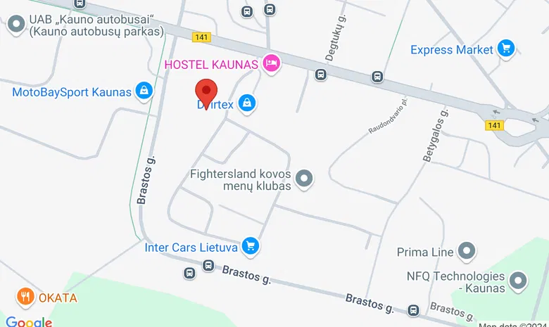 GARGARAS - naktinis klubas žemėlapis
