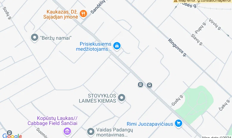 Studija „Sveikatai palankus“ žemėlapis