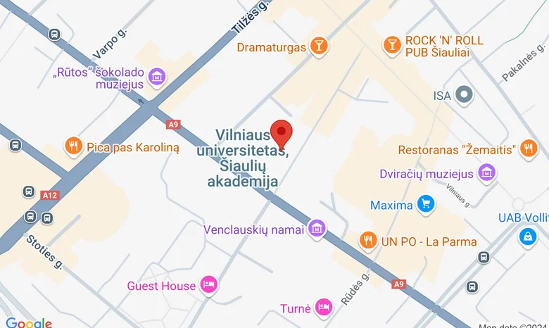 Stasio Gliaudžio gamtos muziejus žemėlapis