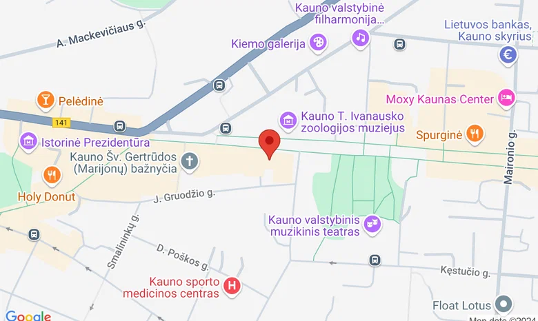 Šokių studija "Aistra šokiui" žemėlapis