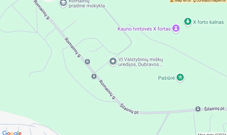 Valstybinių miškų urėdija žemėlapis