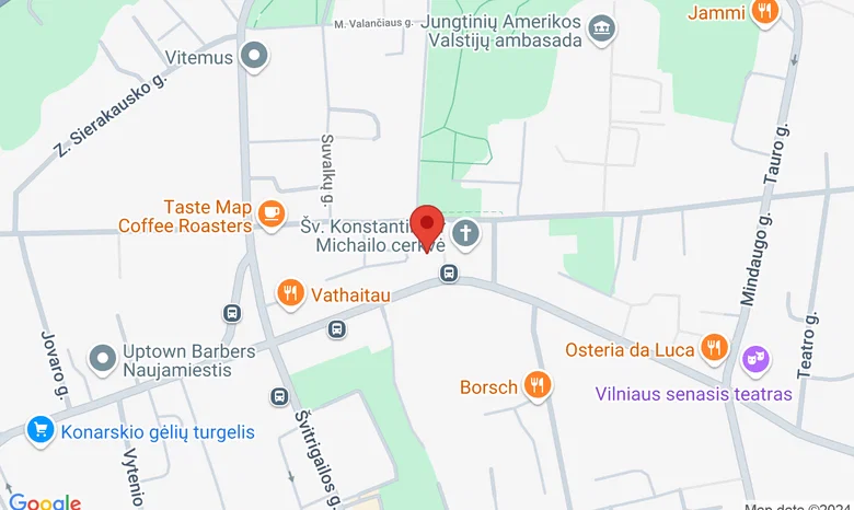 Studija M   žemėlapis