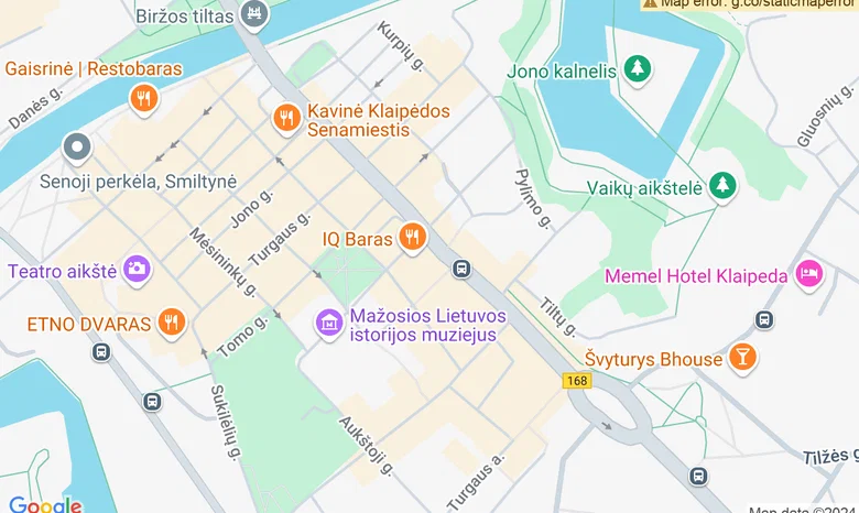 Iamus ir Qtime Cafe žemėlapis