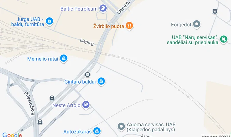 Klaipėdos laikrodžių muziejus  žemėlapis