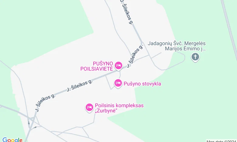 Jadagonys žemėlapis