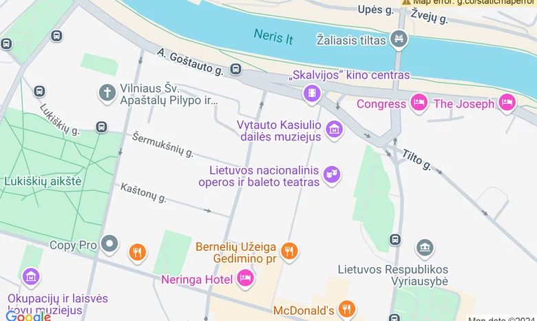 Neries muzikos mokykla žemėlapis
