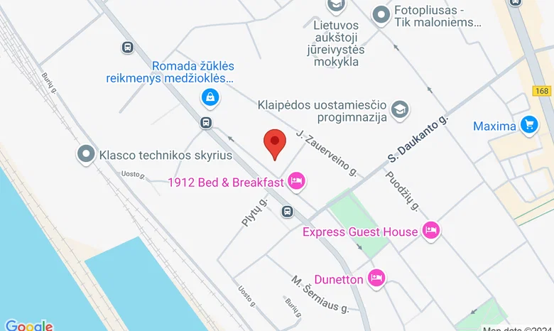 Klaipėdos regioninis valstybės archyvas žemėlapis