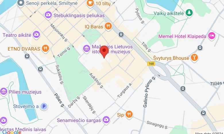 Klaipėdos kultūrų komunikacijų centras žemėlapis
